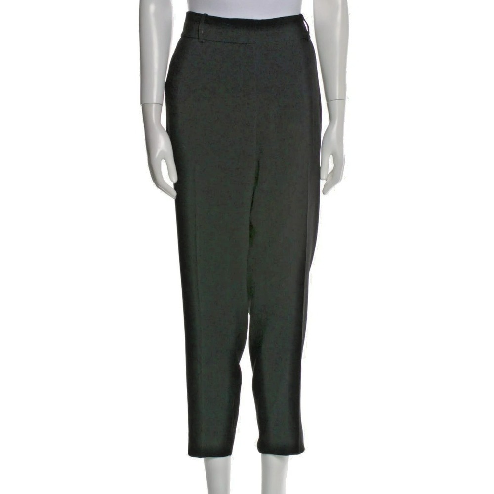 Sezane Black High Rise Skinny‎ Pants US 8 FR 40 Acetate Viscose Blend